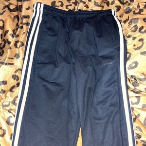 Black adidas soccer pant